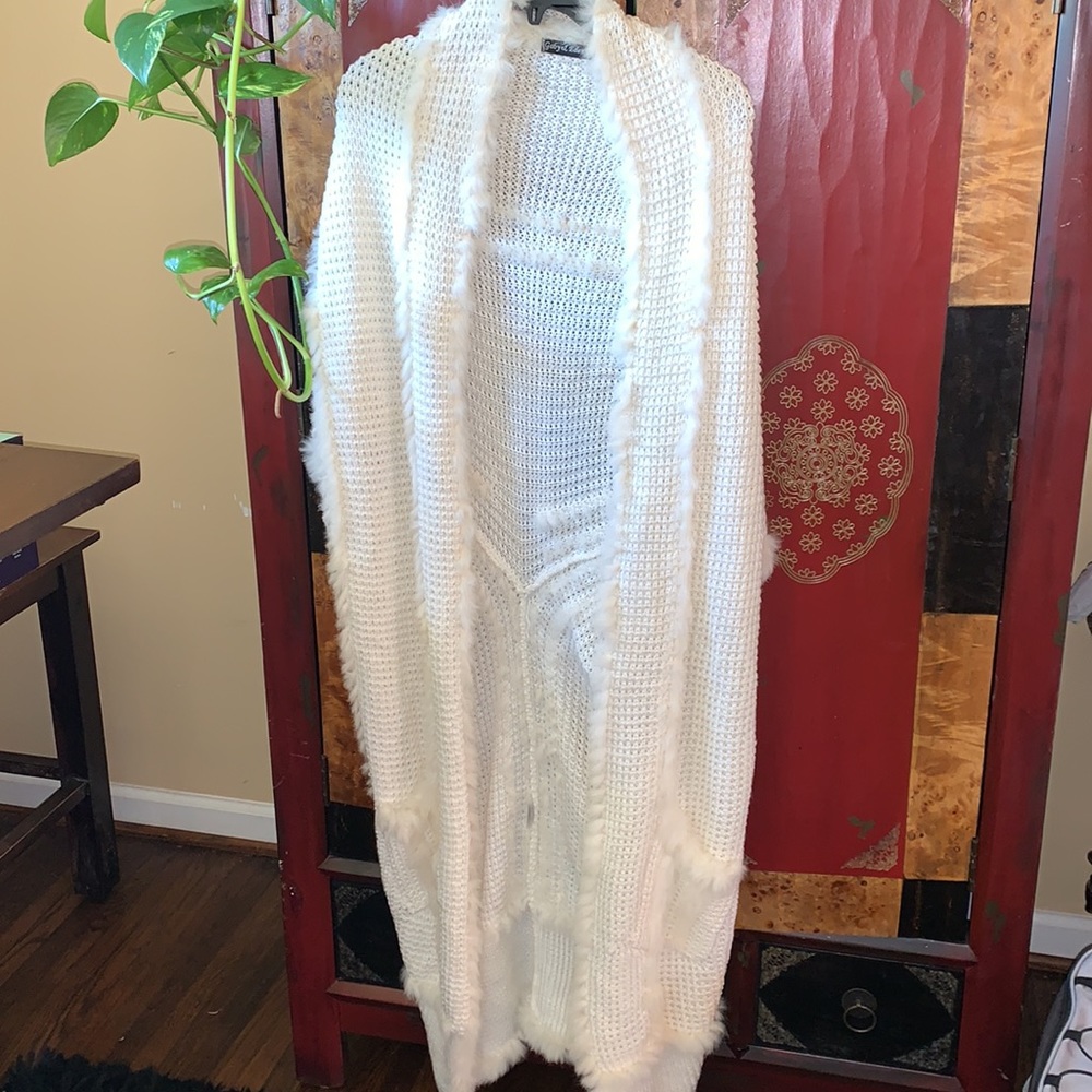 Gaby L Eden crotchet cardigan/sweater
